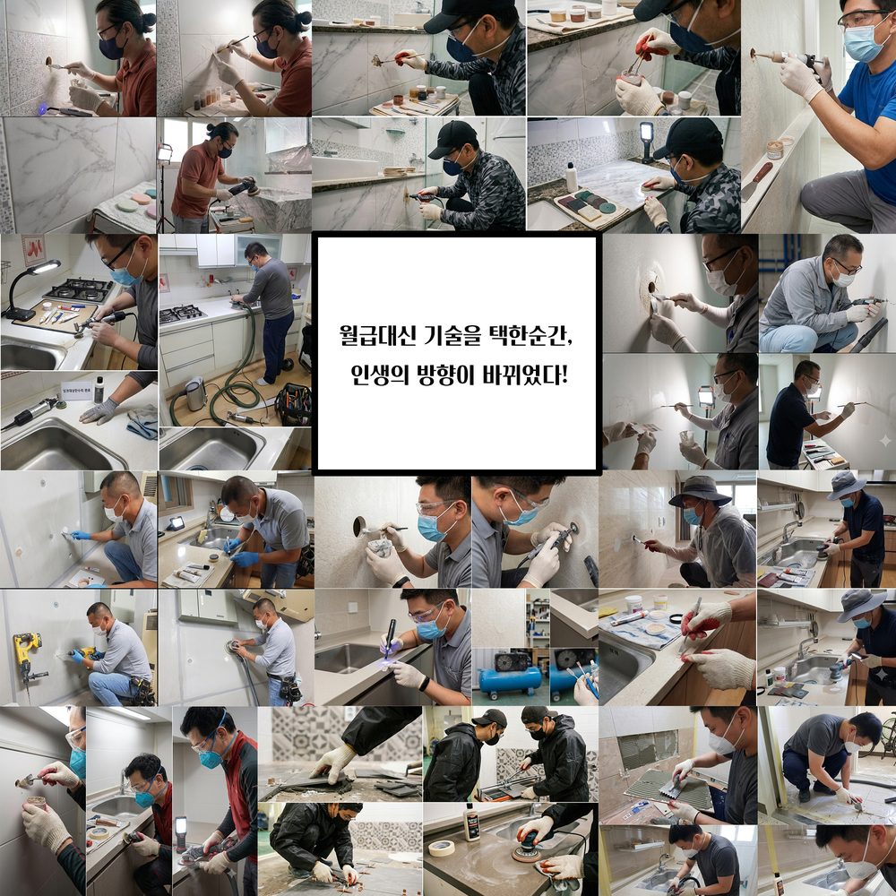 집수리몽 교육센터 실습 현장 사진 모음